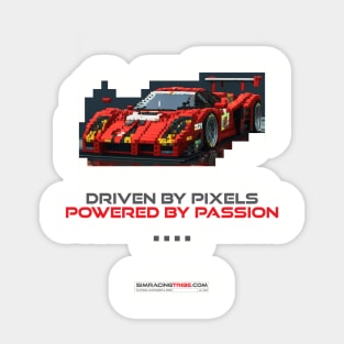 Driven by Pixels Sticker